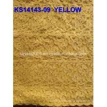 Hot Selling African Chemical Lace for Wedding Dress/High Quality African Guipure Cord Lace